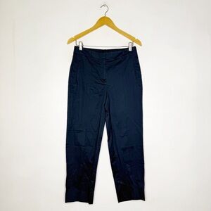 J. Crew Willa straight-leg lightweight chino pant Navy Pants Size 2 NWT